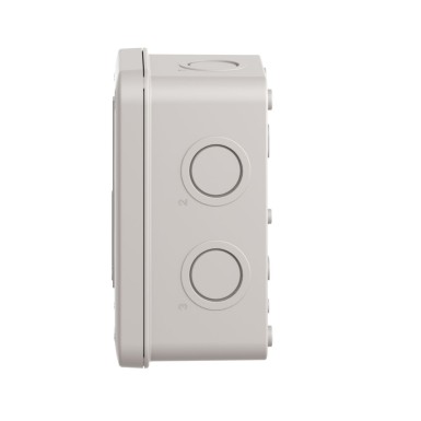 XALE3 - Harmony XALE, Empty control station, plastic, light grey, 3 cutouts, for XB7 - Schneider Electric - Harmony XALE, Empty control station, plastic, light grey, 3 cutouts, for XB7 - Schneider Electric - 5