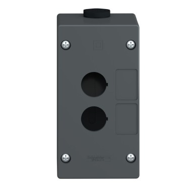 XALG02 - Harmony XALG, Empty control station, mineral reinforced polyamide, black, 2 cutouts, for severe envi - Schneider Electric - Harmony XALG, Empty control station, mineral reinforced polyamide, black, 2 cutouts, for severe envi - Schneider Electric - 6