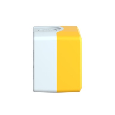 XALK01 - Empty enclosure, Harmony XALD, XALK, plastic, yellow lid for push button 22mm, 1 cut out - Schneider Electric - Empty enclosure, Harmony XALD, XALK, plastic, yellow lid for push button 22mm, 1 cut out - Schneider Electric - 4