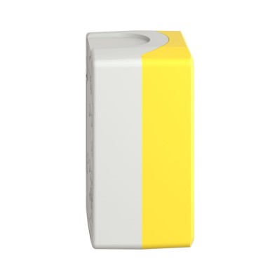 XALK02 - Harmony XALD, XALK, Empty control station, plastic, yellow, 1 cutout, unmarked, UL/CSA certified - Schneider Electric - Harmony XALD, XALK, Empty control station, plastic, yellow, 1 cutout, unmarked, UL/CSA certified - Schneider Electric - 4