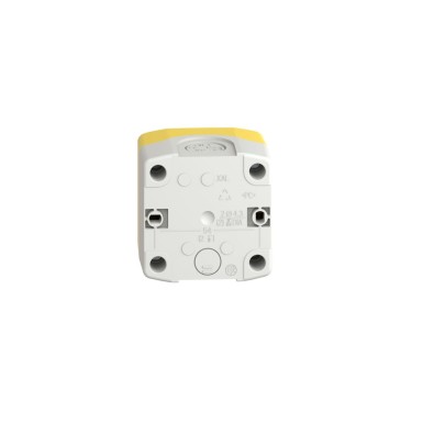 XALK188E - Harmony XALD, XALK, Control station, plastic, yellow, 1 red mushroom head push button Ш40, emergency stop key release 1 NO + 1 NC, unmarked - Schneider Electric - Harmony XALD, XALK, Control station, plastic, yellow, 1 red mushroom head push button Ш40, emergency stop key release 1 NO + 1 NC, unmarked - Schneider Electric - 1