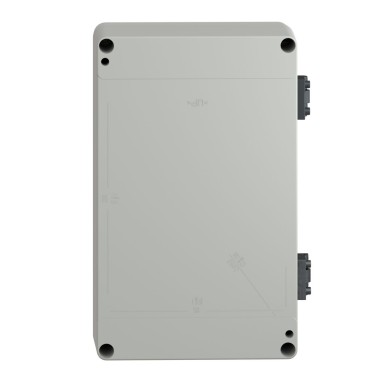 XAPA4100 - Harmony XAP, XB2 SL, Empty control station, plastic, grey, undrilled, 151 x 241 x 87 mm, with hinges - Schneider Electric - Harmony XAP, XB2 SL, Empty control station, plastic, grey, undrilled, 151 x 241 x 87 mm, with hinges - Schneider Electric - 1