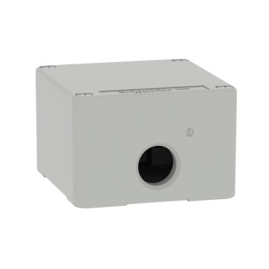 XAPD11 - Empty control station, Harmony XAP, XB2 SL, zinc alloy, grey, M20, undrilled, 80x80x51,5mm, UL cULus - Schneider Electric - Empty control station, Harmony XAP, XB2 SL, zinc alloy, grey, M20, undrilled, 80x80x51,5mm, UL cULus - Schneider Electric - 6