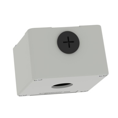 XAPD1201 - Empty control station, Harmony XAP, XB2 SL, zinc alloy, grey, M20, 1 cut out 22mm, 80x80x51,5mm, UL cULus - Schneider Electric - Empty control station, Harmony XAP, XB2 SL, zinc alloy, grey, M20, 1 cut out 22mm, 80x80x51,5mm, UL cULus - Schneider Electric - 3