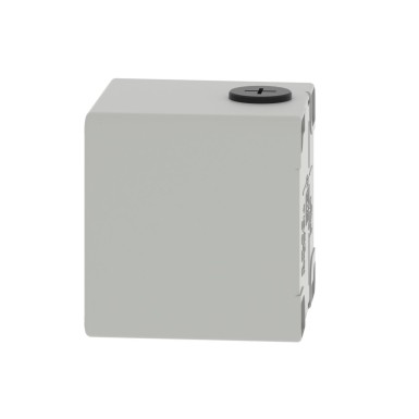 XAPD14 - Harmony XAP, XB2 SL, Empty control station, zinc alloy, grey, M20, undrilled, 80 x 80 x 77, UL cULus - Schneider Electric - Harmony XAP, XB2 SL, Empty control station, zinc alloy, grey, M20, undrilled, 80 x 80 x 77, UL cULus - Schneider Electric - 4