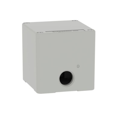 XAPD14 - Harmony XAP, XB2 SL, Empty control station, zinc alloy, grey, M20, undrilled, 80 x 80 x 77, UL cULus - Schneider Electric - Harmony XAP, XB2 SL, Empty control station, zinc alloy, grey, M20, undrilled, 80 x 80 x 77, UL cULus - Schneider Electric - 5