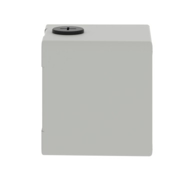 XAPD1601 - Empty control station, Harmony XAP, XB2 SL, zinc alloy, grey, M20, 1 cut out 30mm with notches, 80x80x77mm, UL cULus - Schneider Electric - Empty control station, Harmony XAP, XB2 SL, zinc alloy, grey, M20, 1 cut out 30mm with notches, 80x80x77mm, UL cULus - Schneider Electric - 2