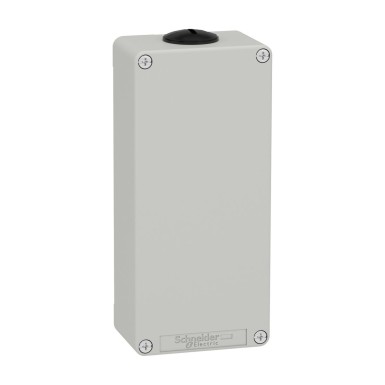 XAPD31 - Harmony XAP, XB2 SL, Empty control station, zinc alloy, grey, M25, undrilled, 80 x 175 x 51,5 - Schneider Electric - Harmony XAP, XB2 SL, Empty control station, zinc alloy, grey, M25, undrilled, 80 x 175 x 51,5 - Schneider Electric - 0