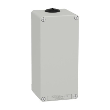 XAPD34 - Harmony XAP, XB2 SL, Empty control station, zinc alloy, grey, M25, undrilled, 80 x 175 x 77 - Schneider Electric - Harmony XAP, XB2 SL, Empty control station, zinc alloy, grey, M25, undrilled, 80 x 175 x 77 - Schneider Electric - 0