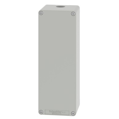 XAPD44 - Harmony XAP, XB2 SL, Empty control station, zinc alloy, grey, M25, undrilled, 80 x 220 x 77 - Schneider Electric - Harmony XAP, XB2 SL, Empty control station, zinc alloy, grey, M25, undrilled, 80 x 220 x 77 - Schneider Electric - 2