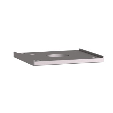 XAPE301 - Harmony XAP, XB2 SL, Drilled front plate, metal, 1 cutout, 72 x 72 mm, ?22 - Schneider Electric - Harmony XAP, XB2 SL, Drilled front plate, metal, 1 cutout, 72 x 72 mm, ?22 - Schneider Electric - 3