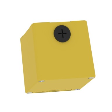 XAPK14 - Harmony XAP, XB2 SL, Empty control station, zinc alloy, yellow, M20, undrilled, 80 x 80 x 77, UL cUL - Schneider Electric - Harmony XAP, XB2 SL, Empty control station, zinc alloy, yellow, M20, undrilled, 80 x 80 x 77, UL cUL - Schneider Electric - 6