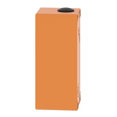 XAPO3504 - Harmony XAP, XB2 SL, Empty control station, zinc alloy, orange, M25, 4 cutouts 22mm, 80 x 175 x 77 - Schneider Electric - Harmony XAP, XB2 SL, Empty control station, zinc alloy, orange, M25, 4 cutouts 22mm, 80 x 175 x 77 - Schneider Electric - 1