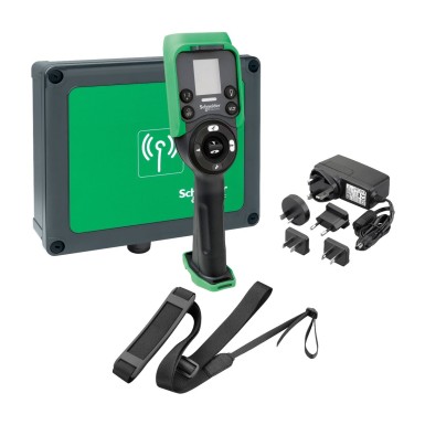 XARSK8D18W - Harmony eXLhoist, standard, XARS8D18W system with charger, shoulder belt, cable USB/RJ45 and config - Schneider Electric - Harmony eXLhoist, standard, XARS8D18W system with charger, shoulder belt, cable USB/RJ45 and config - Schneider Electric - 0