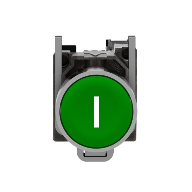 XB4BA3311 - Harmony XB4 - impulse push button - Ш22 - marked - green - 1F - clamp screw - Schneider Electric - Harmony XB4 - impulse push button - Ш22 - marked - green - 1F - clamp screw - Schneider Electric - 2