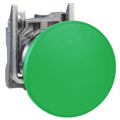 XB4BC31EX - Complete push button, Harmony XB4, green pushbutton ?22 mm, mushroom head ? 40, 1 NO, ATEX - Schneider Electric - Complete push button, Harmony XB4, green pushbutton ?22 mm, mushroom head ? 40, 1 NO, ATEX - Schneider Electric - 0