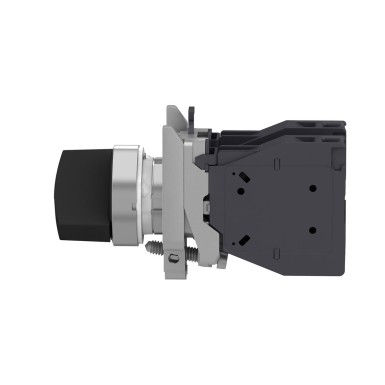 XB4BD25GEX - Selector switch, Harmony XB4 - ATEX D, metal, 22mm, 2 positions, black standard handle, stay put, screw clamp terminals, 1NO + 1NC - Schneider Electric - Selector switch, Harmony XB4 - ATEX D, metal, 22mm, 2 positions, black standard handle, stay put, screw clamp terminals, 1NO + 1NC - Schneider Electric - 2