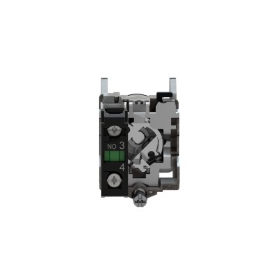 XB4BG21 - Harmony XB4, Key switch selector, metal, black, Ш22, key 455, 2 positions, stay put, 1 NO - Schneider Electric - Harmony XB4, Key switch selector, metal, black, Ш22, key 455, 2 positions, stay put, 1 NO - Schneider Electric - 4