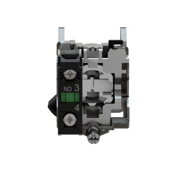 XB4BJ21 - Selector switch, Harmony XB4, metal ,black 22mm, long handle, 2 positions, stay put, 1NO - Schneider Electric - Selector switch, Harmony XB4, metal ,black 22mm, long handle, 2 positions, stay put, 1NO - Schneider Electric - 4