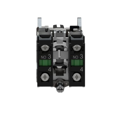 XB4BJ33 - Selector switch, Harmony XB4, metal, black 22mm, long handle, 3positions, stay put, 2NO - Schneider Electric - Selector switch, Harmony XB4, metal, black 22mm, long handle, 3positions, stay put, 2NO - Schneider Electric - 1