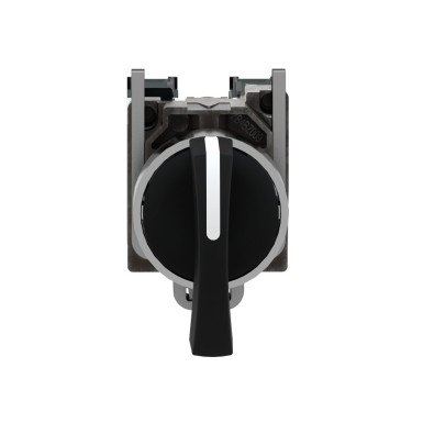 XB4BJ53 - Selector switch, Harmony XB4, metal, black, 22mm, long handle, 3 position, stay put, 2NO - Schneider Electric - Selector switch, Harmony XB4, metal, black, 22mm, long handle, 3 position, stay put, 2NO - Schneider Electric - 2