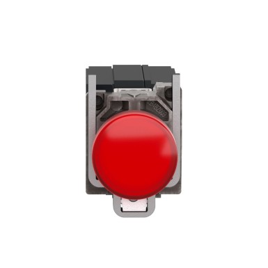 XB4BV44 - Pilot light, Harmony XB4, metal, red, 22mm, plain lens with BA9s bulb, 230…240V AC - Schneider Electric - Pilot light, Harmony XB4, metal, red, 22mm, plain lens with BA9s bulb, 230…240V AC - Schneider Electric - 5