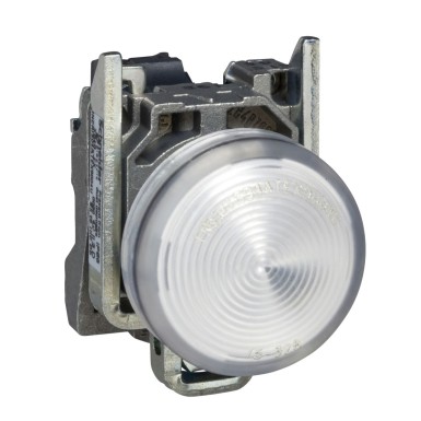 XB4BV61 - Harmony XB4 - BA9s indicator light - Ш22 - white - direct 250V max - clamp screw - Schneider Electric - Harmony XB4 - BA9s indicator light - Ш22 - white - direct 250V max - clamp screw - Schneider Electric - 0