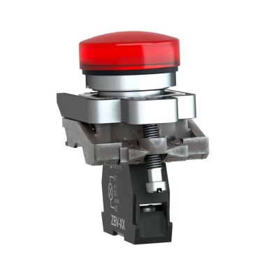 XB4BV64 - Harmony XB4 - BA9s indicator light - Ш22 - red - direct 250V max - clamp screw - Schneider Electric - Harmony XB4 - BA9s indicator light - Ш22 - red - direct 250V max - clamp screw - Schneider Electric - 4