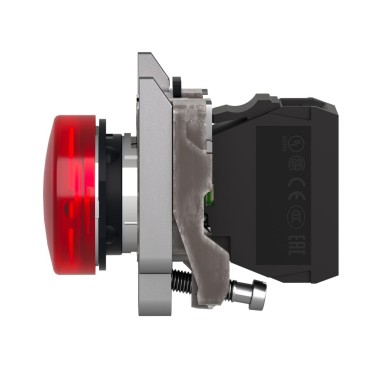 XB4BV64 - Harmony XB4 - BA9s indicator light - Ш22 - red - direct 250V max - clamp screw - Schneider Electric - Harmony XB4 - BA9s indicator light - Ш22 - red - direct 250V max - clamp screw - Schneider Electric - 10