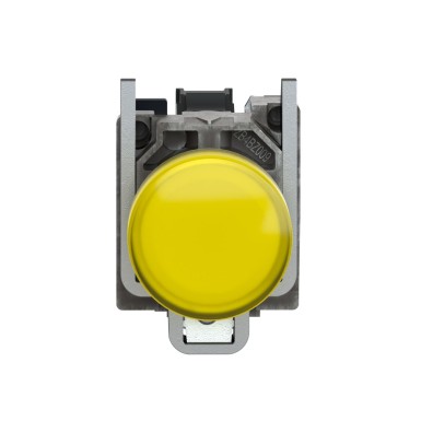 XB4BVB5 - Pilot light, Harmony XB4,metal, orange, 22mm, universal LED, plain lens, 24V AC DC - Schneider Electric - Pilot light, Harmony XB4,metal, orange, 22mm, universal LED, plain lens, 24V AC DC - Schneider Electric - 6