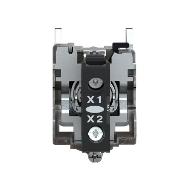 XB4BVB6 - Pilot light, Harmony XB4,metal, blue, 22mm, universal LED, plain lens, 24V AC DC - Schneider Electric - Pilot light, Harmony XB4,metal, blue, 22mm, universal LED, plain lens, 24V AC DC - Schneider Electric - 6