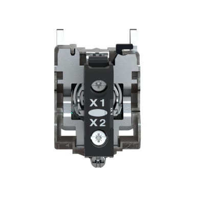 XB4BVM3 - Pilot light, Harmony XB4,metal, green, 22mm, universal LED, plain lens, 230...240V AC - Schneider Electric - Pilot light, Harmony XB4,metal, green, 22mm, universal LED, plain lens, 230...240V AC - Schneider Electric - 3