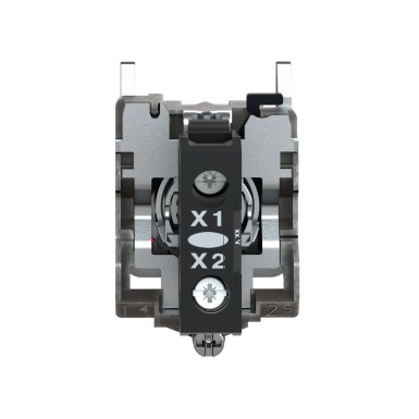 XB4BVM4 - Pilot light, Harmony XB4,metal, red, 22mm, universal LED, plain lens, 230...240V AC - Schneider Electric - Pilot light, Harmony XB4,metal, red, 22mm, universal LED, plain lens, 230...240V AC - Schneider Electric - 3