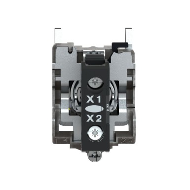 XB4BVM5 - Pilot light, Harmony XB4,metal, orange, 22mm, universal LED, plain lens, 230...240V AC - Schneider Electric - Pilot light, Harmony XB4,metal, orange, 22mm, universal LED, plain lens, 230...240V AC - Schneider Electric - 6