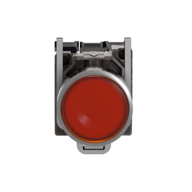 XB4BW35B5 - Illuminated push button, Harmony XB4, metal, orange flush, 22mm, universal LED, plain lens, 1NO + 1NC, 24V AC DC - Schneider Electric - Illuminated push button, Harmony XB4, metal, orange flush, 22mm, universal LED, plain lens, 1NO + 1NC, 24V AC DC - Schneider Electric - 5