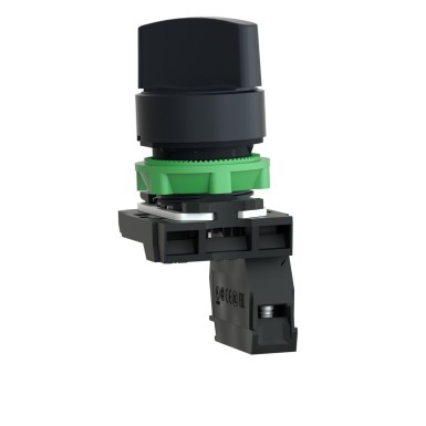 XB5AD21 - Harmony XB5 - knob knob - Ш22 - 2 fixed pos - black - 1F - clamp screw - Schneider Electric - Harmony XB5 - knob knob - Ш22 - 2 fixed pos - black - 1F - clamp screw - Schneider Electric - 2