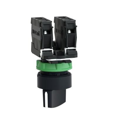 XB5AD25 - Harmony XB5 - knob rotary knob - Ш22 - 2 fixed pos - black - 1O+1C - set screw - Schneider Electric - Harmony XB5 - knob rotary knob - Ш22 - 2 fixed pos - black - 1O+1C - set screw - Schneider Electric - 2