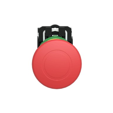 XB5AS8444 - Emergency stop switching off, Harmony XB5, plastic, red mushroom 40mm, 22mm, trigger latching turn to release, 2NC - Schneider Electric - Emergency stop switching off, Harmony XB5, plastic, red mushroom 40mm, 22mm, trigger latching turn to release, 2NC - Schneider Electric - 2