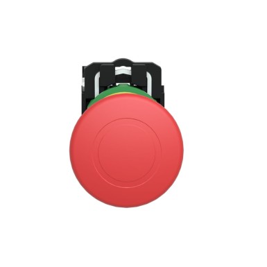 XB5AT842 - Emergency stop switching off, Harmony XB5, plastic, red mushroom 40mm, 22mm trigger latching push-pull, 1NC - Schneider Electric - Emergency stop switching off, Harmony XB5, plastic, red mushroom 40mm, 22mm trigger latching push-pull, 1NC - Schneider Electric - 1