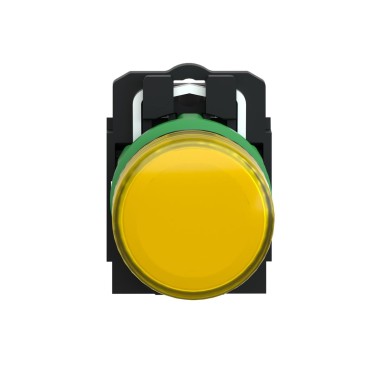 XB5AVB5 - pilot light, Harmony XB5, grey plastic, orange, 22mm, universal LED, plain lens, 24V AC DC - Schneider Electric - pilot light, Harmony XB5, grey plastic, orange, 22mm, universal LED, plain lens, 24V AC DC - Schneider Electric - 6