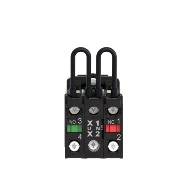 XB5AW25B5 - Push-to-test pilot light, Harmony XB5, plastic, orange, universal LED, screw clamp terminals, 24V - Schneider Electric - Push-to-test pilot light, Harmony XB5, plastic, orange, universal LED, screw clamp terminals, 24V - Schneider Electric - 1