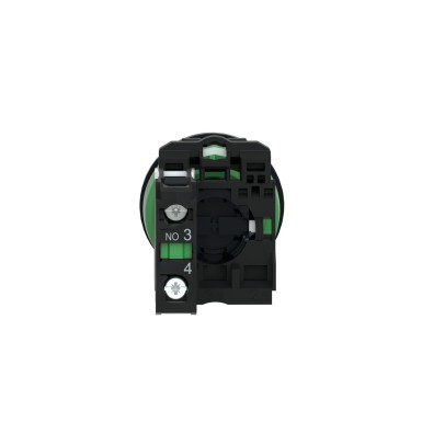 XB5FG61 - Harmony XB5, Key switch selector flush mounted, plastic, black, Ш30, key 455, 2 positions, spring return right to left, 1 NO - Schneider Electric - Harmony XB5, Key switch selector flush mounted, plastic, black, Ш30, key 455, 2 positions, spring return right to left, 1 NO - Schneider Electric - 2