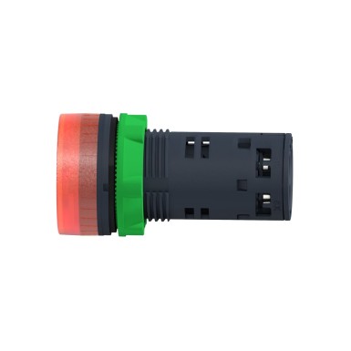 XB5KS2B4 - Harmony XB5, Illuminated buzzer, plastic, red, Ш22, continuous or intermittent tone, 24 V AC/DC - Schneider Electric - Harmony XB5, Illuminated buzzer, plastic, red, Ш22, continuous or intermittent tone, 24 V AC/DC - Schneider Electric - 4