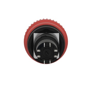 XB6ETN521P - Complete non illuminated mushroom head push button, Harmony XB6E, 16mm, red pushbutton 32 mm, trigger turn/pull to release, 2NC - Schneider Electric - Complete non illuminated mushroom head push button, Harmony XB6E, 16mm, red pushbutton 32 mm, trigger turn/pull to release, 2NC - Schneider Electric - 5