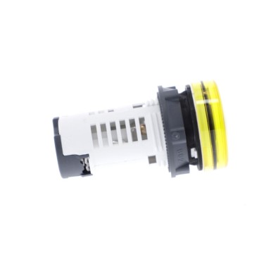 XB7EV05BP - Monolithic pilot light, Harmony XB7, plastic, yellow, 22mm, integral LED, 24V AC DC - Schneider Electric - Monolithic pilot light, Harmony XB7, plastic, yellow, 22mm, integral LED, 24V AC DC - Schneider Electric - 2