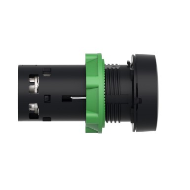 XB7NA25 - Monolithic push button, Harmony XB7, plastic, black, 22mm, spring return, unmarked, 1NO+1NC - Schneider Electric - Monolithic push button, Harmony XB7, plastic, black, 22mm, spring return, unmarked, 1NO+1NC - Schneider Electric - 6