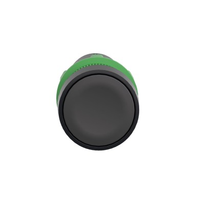 XB7NA25 - Monolithic push button, Harmony XB7, plastic, black, 22mm, spring return, unmarked, 1NO+1NC - Schneider Electric - Monolithic push button, Harmony XB7, plastic, black, 22mm, spring return, unmarked, 1NO+1NC - Schneider Electric - 4