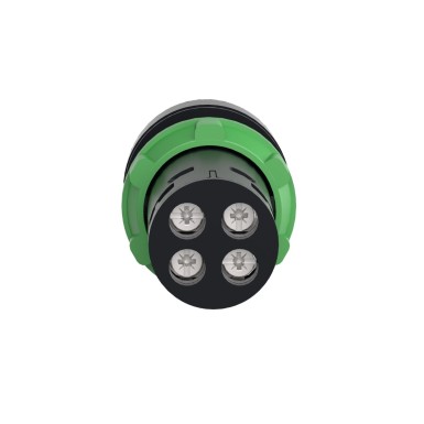 XB7NA35 - Monolithic push button, Harmony XB7, plastic, green, 22mm, spring return, unmarked, 1NO+1NC - Schneider Electric - Monolithic push button, Harmony XB7, plastic, green, 22mm, spring return, unmarked, 1NO+1NC - Schneider Electric - 2