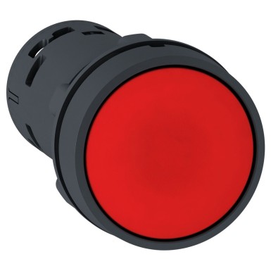 XB7NA42 - Monolithic push button, Harmony XB7, plastic,red, 22mm, spring return, unmarked, 1NC - Schneider Electric - Monolithic push button, Harmony XB7, plastic,red, 22mm, spring return, unmarked, 1NC - Schneider Electric - 0