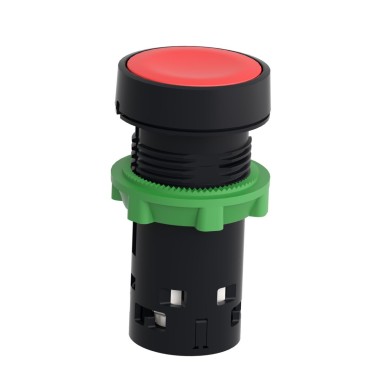 XB7NA42 - Monolithic push button, Harmony XB7, plastic,red, 22mm, spring return, unmarked, 1NC - Schneider Electric - Monolithic push button, Harmony XB7, plastic,red, 22mm, spring return, unmarked, 1NC - Schneider Electric - 2